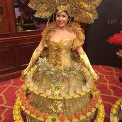 Vestido de Champagne barcelona