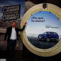 alquiler Ruleta promocional gigante