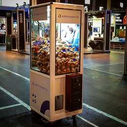 Maquina grua peluches Barcelona