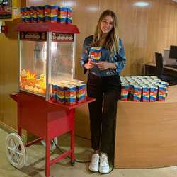 alquiler carrito de palomitas barcelona