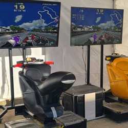 Alquiler arcade motos para eventos