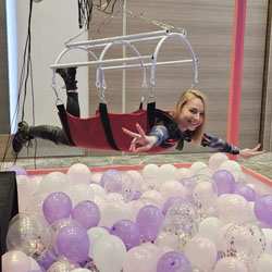 juego Grua humana gigante