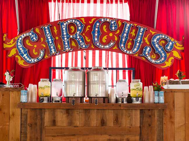 evento tematico circus